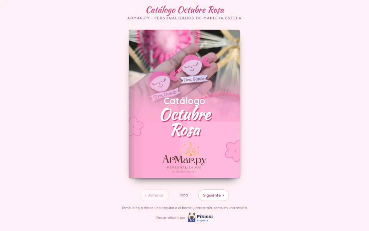 Flipbooks — Armar - Octubre Rosa